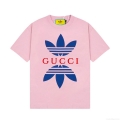 Gucci 616036 Adidas x Gucci Cotton Jersey Men Women’s T-shirt G38685