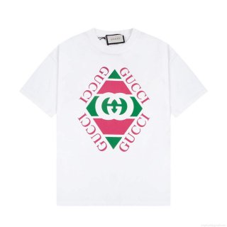 Gucci 457095 Logo print cotton jersey Men Women’s T-shirt G38704