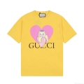 Gucci 457095 Logo print cotton jersey Men Women’s T-shirt G38707