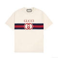 Gucci 457095 Logo print cotton jersey Men Women’s T-shirt G38720