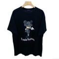 LV 1AB4UM Louis Vuitton Print Cotton Jersey Men Women’s T-shirt L56225