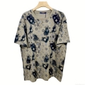 LV 1AB4UM Louis Vuitton Print Cotton Jersey Men Women’s T-shirt L56233