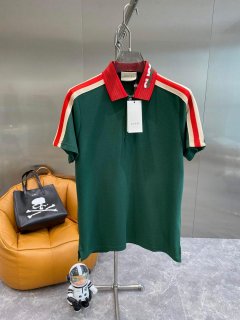 Gucci 737667 Men‘s Cotton piquet polo shirt G66741