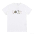 Dior 313J696 Men’s Women’s Relaxed Fit Cotton Jersey T-shirt D65851