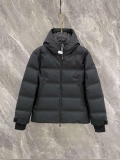 Moncler H20971A Fellberg Short Down Jacket Black M68731