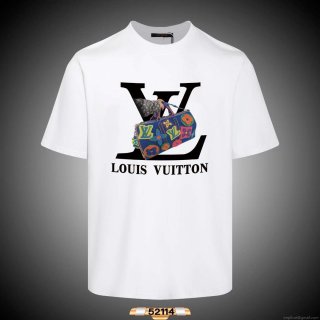 Louis Vuitton Men’s Women’s Short Sleeve T-shirt L36823