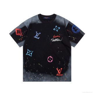 Louis Vuitton Men’s Women’s Short Sleeve T-shirt L36841