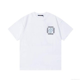 Louis Vuitton Men’s Women’s Short Sleeve T-shirt L36842