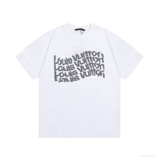 Louis Vuitton Men’s Women’s Short Sleeve T-shirt L36846