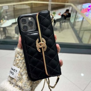 Chanel Apple Iphone Leather Premium Deluxe Phone Case Protection C11011