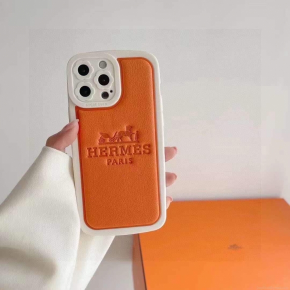 Hermes Apple Iphone Leather Premium Deluxe Phone Case H66321