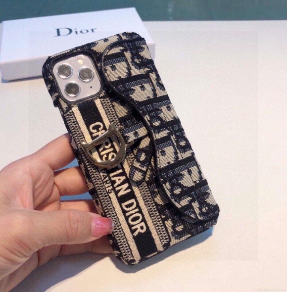 Dior Apple Iphone Leather Premium Deluxe Phone Case D457218