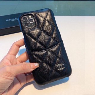 Chanel Apple Iphone Leather Premium Deluxe Phone Case Protection 10616