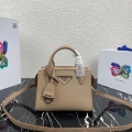 Prada 1BA269 Small Prada Kristen Saffiano bag Gray