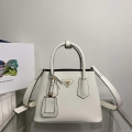 Prada 1BG443 Prada Double Saffiano leather mini bag White