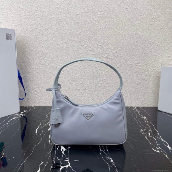 Prada 1NE515 Re-Nylon Re-Edition 2000 mini-bag Light Blue