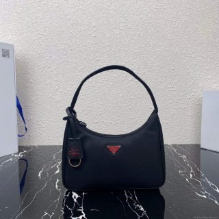 Prada 1NE515 Re-Nylon Re-Edition 2000 mini-bag black red