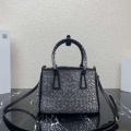 Prada 1BA896 Prada Galleria Saffiano leather small bag Black