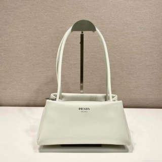 Prada 1BA368 Leather mini-bag Bag White