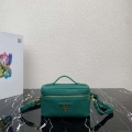 Prada 1BH202 Leather Mini Bag Green