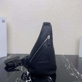 Prada 2VZ098 Prada Cross Leather Bag Black