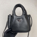 Prada 1BA359 Small Padded Prada Soft Nappa Leather Bag Black