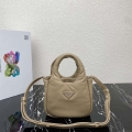 Prada 1BA359 Small Padded Prada Soft Nappa Leather Bag Tan