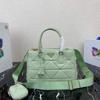 Prada Small Prada Galleria Saffiano Leather bag 1BA863 Green