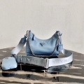 Prada 1BH204 Prada Re-Edition 2005 Nylon Bag Light Blue