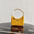 Prada 1NE204 Prada Nylon and Saffiano Leather Mini Bag in Yellow