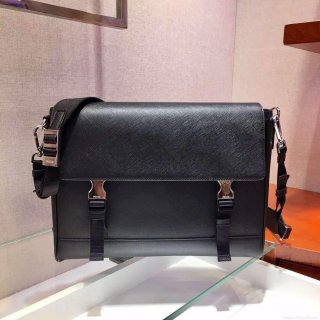 Prada 2VD018 Shoulder Bag Men Black