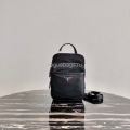 Prada 2VZ026 Nylon Backpack Bag in Black