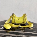 Prada 1BH204 Prada Re-Edition 2005 Nylon Bag Light Yellow