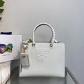 Prada 1BA335 Large Saffiano leather handbag White