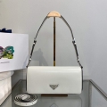 Prada Brushed leather Prada Femme 1BD323 White