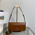 Prada Brushed leather Prada Femme 1BD323 Brown