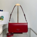 Prada Brushed leather Prada Femme 1BD323 Red