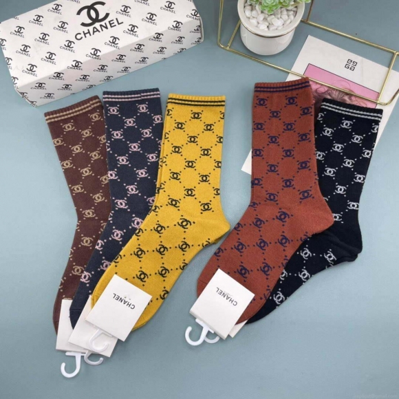 Chanel Sock Designer Chanel Socks Tights C33227