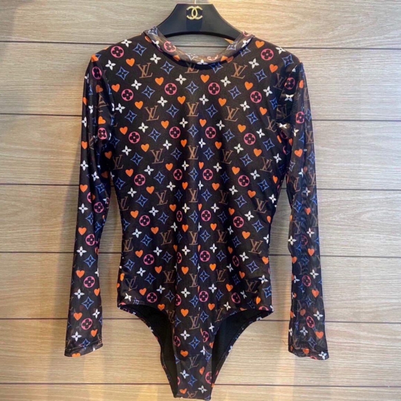 Louis Vuitton Monogram one-piece swimsuit LV 1A9N67