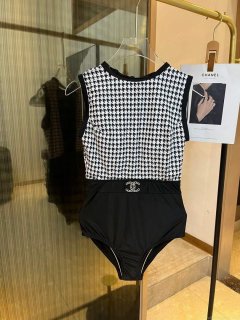 Chanel Women’s Fashion Bikini Swimsuit Suit C65252