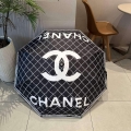 Chanel Three Fold Automatic Folding Sun Umbrella C855643