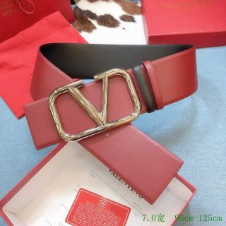 Valentino Belts Designer Valentino Buckle Leisure Belt Wide 7.0CM V00821