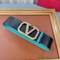 Valentino Belts Designer Valentino Buckle Leisure Belt Wide 7.0CM V00864