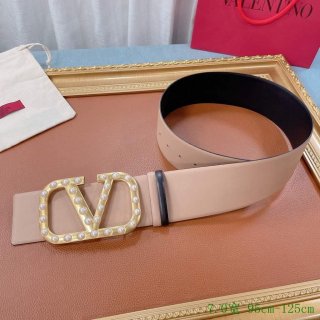 Valentino Belts Designer Valentino Buckle Leisure Belt Wide 7.0CM V00865