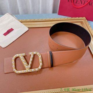 Valentino Belts Designer Valentino Buckle Leisure Belt Wide 7.0CM V00867