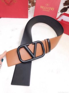 Valentino Belts Designer Valentino Buckle Leisure Belt Wide 7.0CM V00887