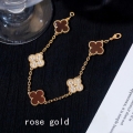 Van Cleef & Arpels Vintage Alhambra bracelet, 5 motifs Vca581122 Rose gold