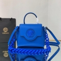 Versace DBFI040 La Medusa Small Handbag 1040 Blue