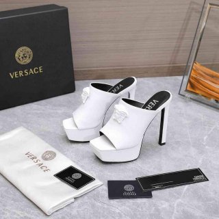 Versace 1003308 la Medusa Platform Mules Heels 130mm V500399