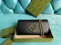 Gucci 725215 Gucci Blondie continental chain wallet Black